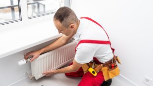 Réparation de radiateur à gaz